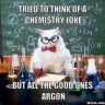 Chemistry Jokes Argon