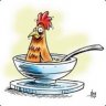 In One Fowl Soup